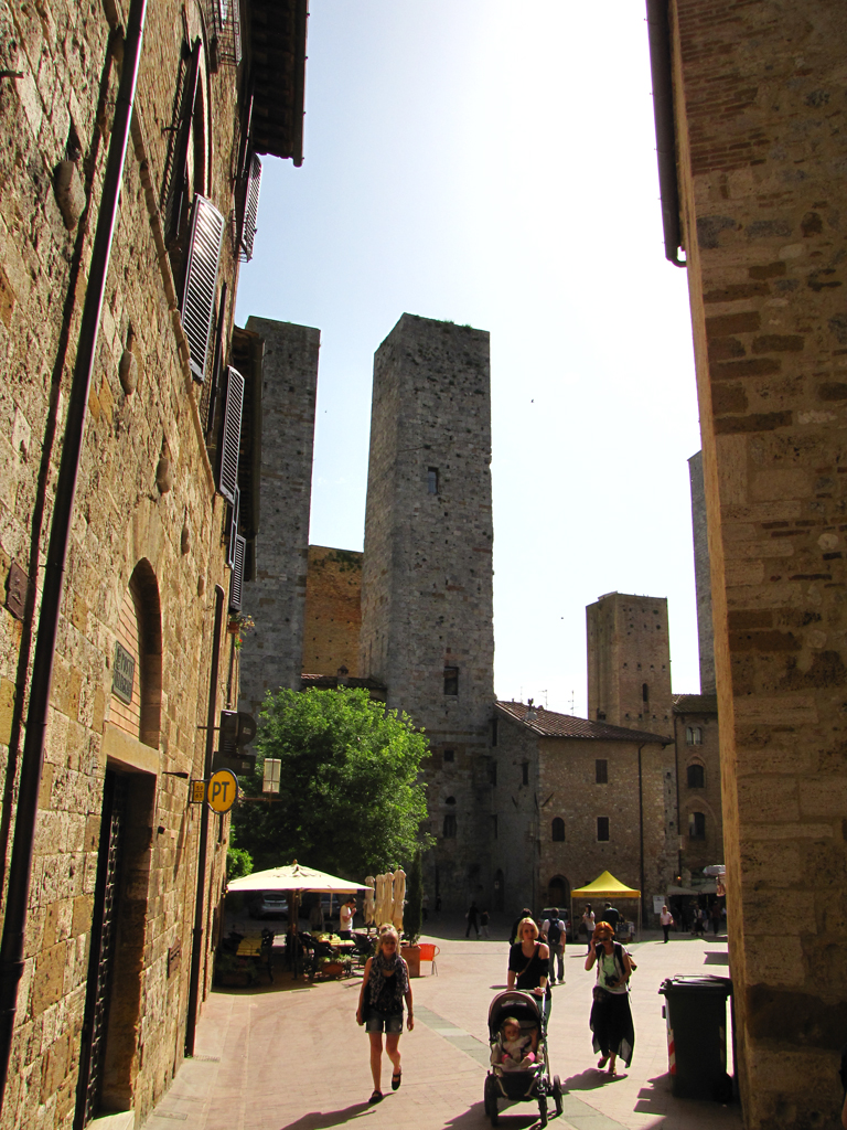San Gimignano je toskanski Manhattan