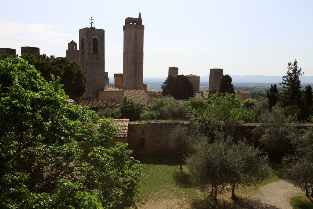 Stolpi v San Gimignanu