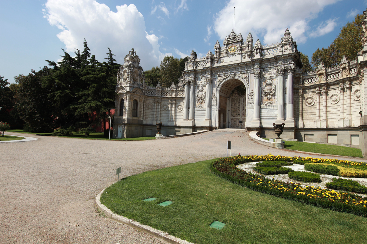 Vhod na vrtove palače Dolmabahce
