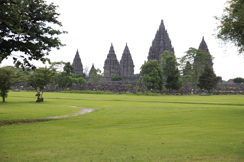 Pogled na Prambanan
