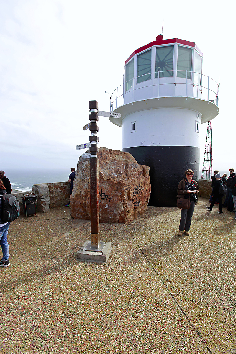 Cape point-svetilnik, ki je kazal pot ladjam