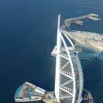 Burj al arab iz zraka