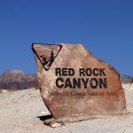 znak red rock canyon